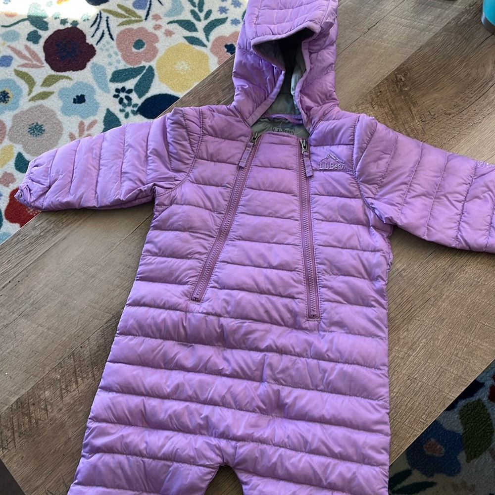 LLBean 0-3mo snowsuit